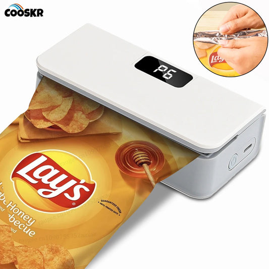 Mini Handheld Heat Bag Sealing Machine Plastic Bags Sealer