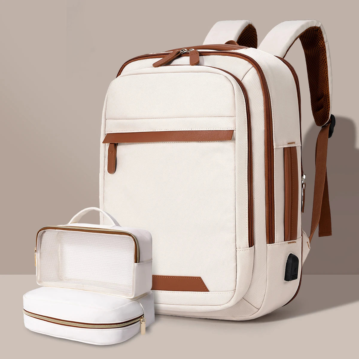 High-Quality USB Rechargeable Backpack for Men & Women