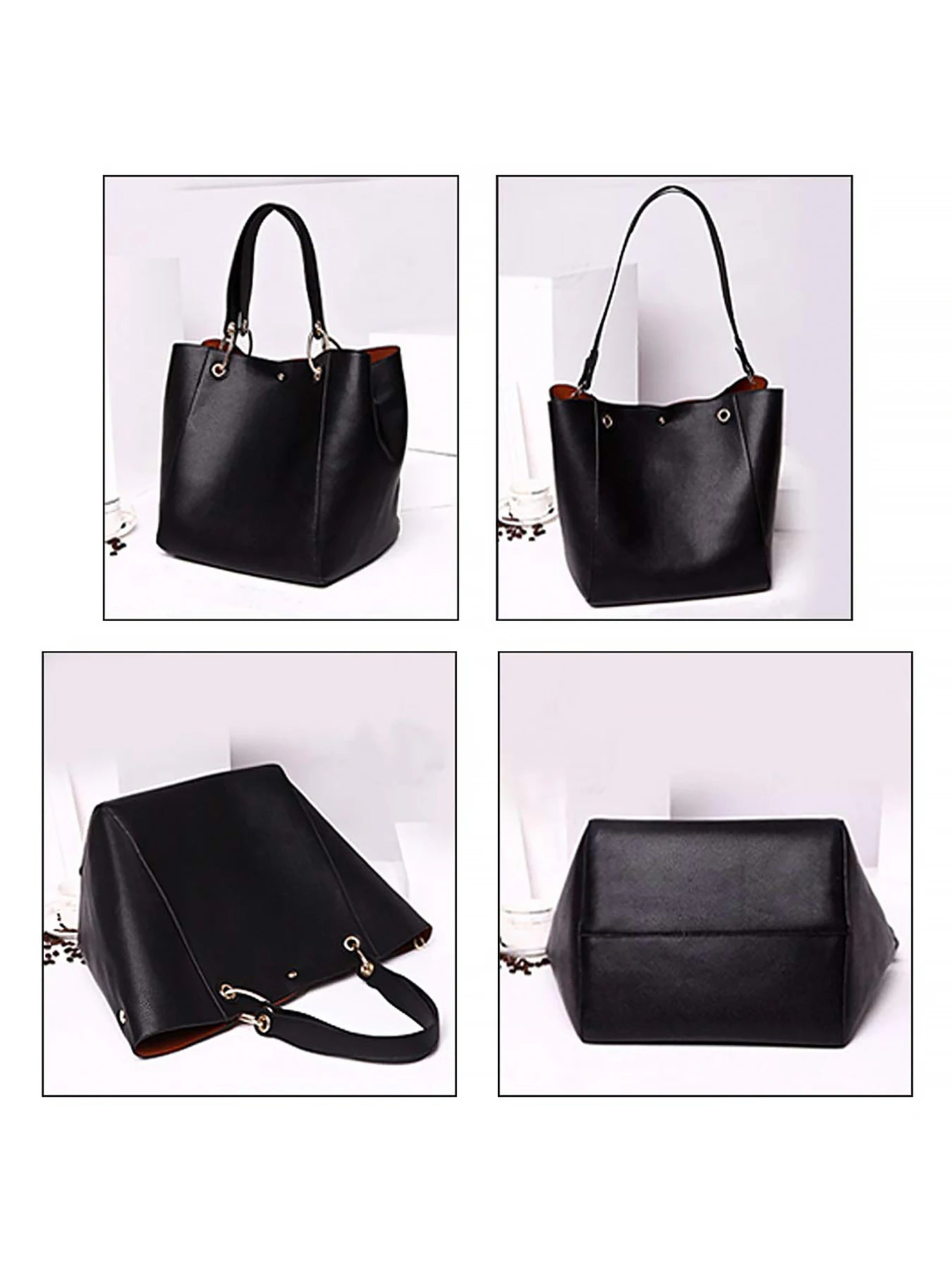 Pahajim Handbags for Women Large Tote Bag PU Leather Waterproof
