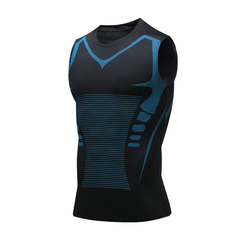 Mans Compression Tank Top Gym Shirt