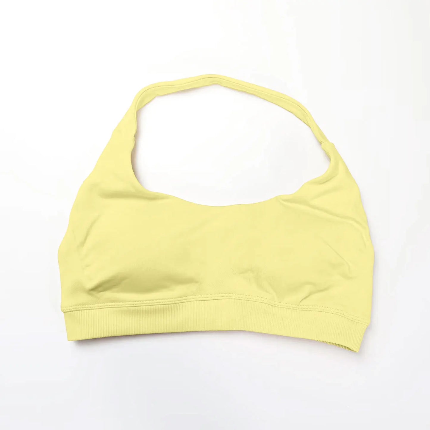 Impact Sports Bra Women Seamless Halter Top High Support