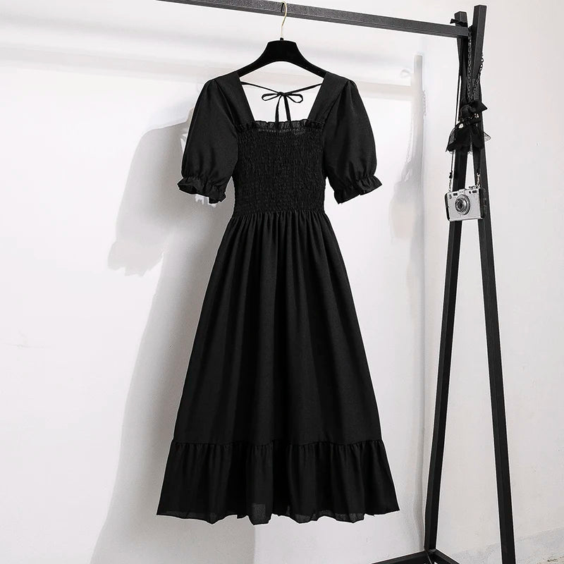 Spring Summer Chiffon Dresses Fashion
