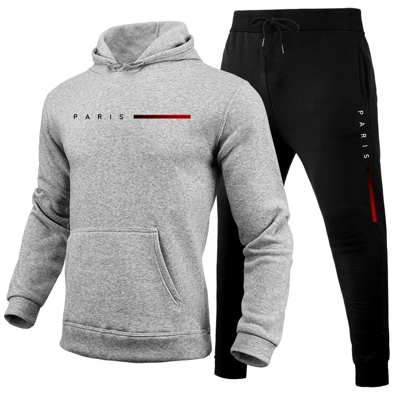 Hot Sale Men's Tracksuit Daily Comfortable Single Hooded Sportswear
