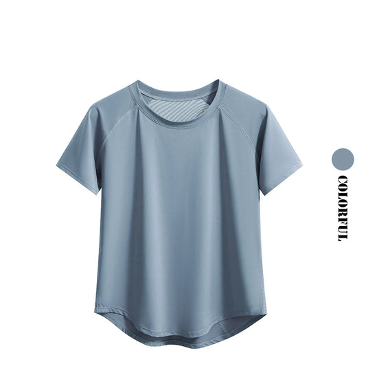 Yoga Tops Sportswear Woman Gym Shirts