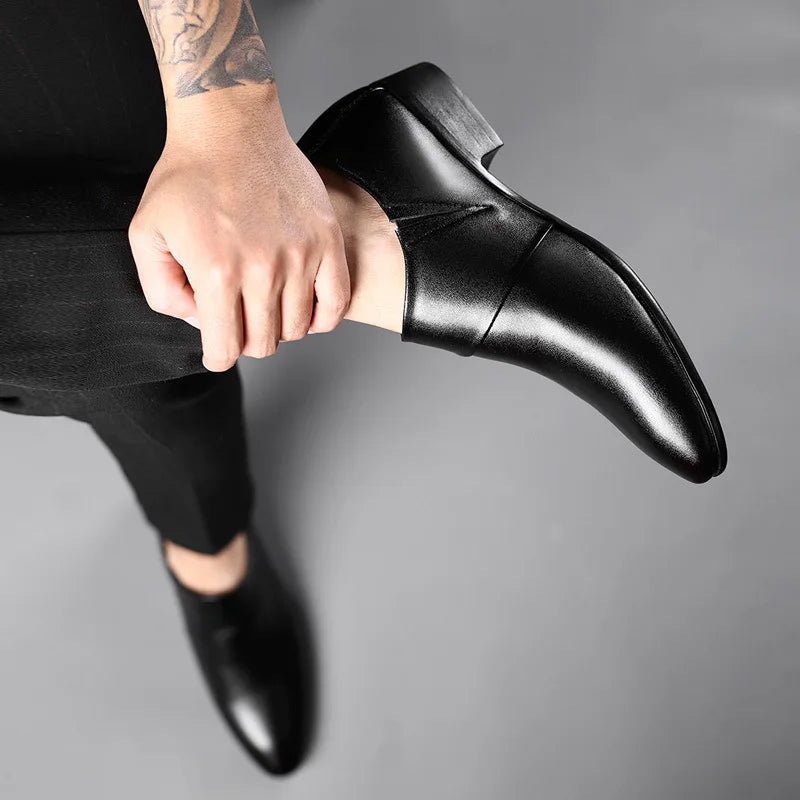 Oxfords Leather Shoes for Men Luxury
