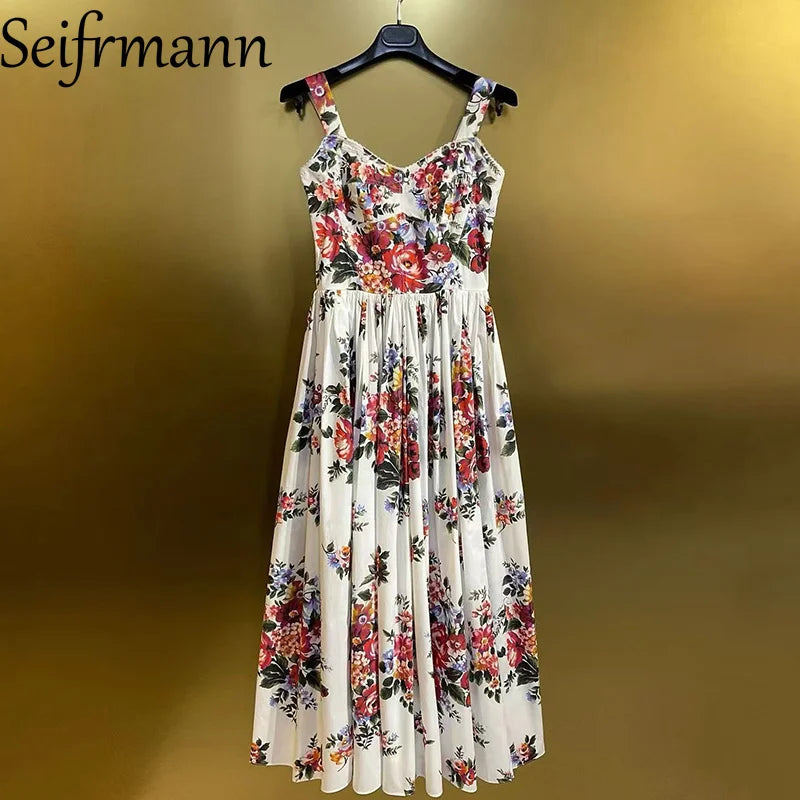 Seifrmann 2026 Women's Dress Sexy Spaghetti Strap Backless
