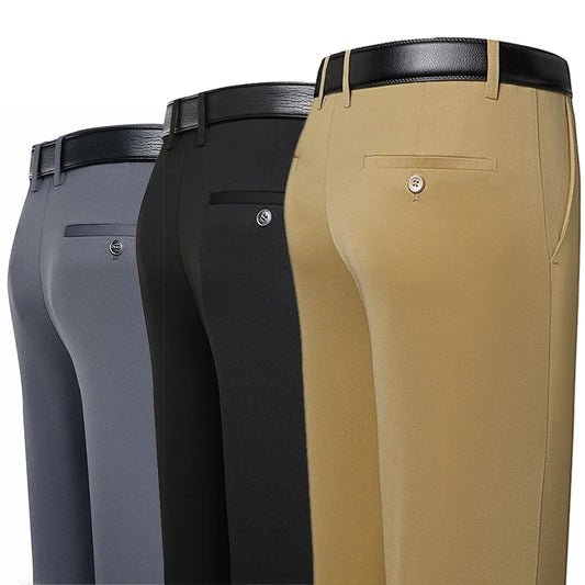 Men's Trousers Thin Business Casual Pants