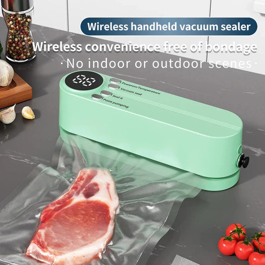 Mini Wireless Fully Automatic Vacuum & Sealing Machine
