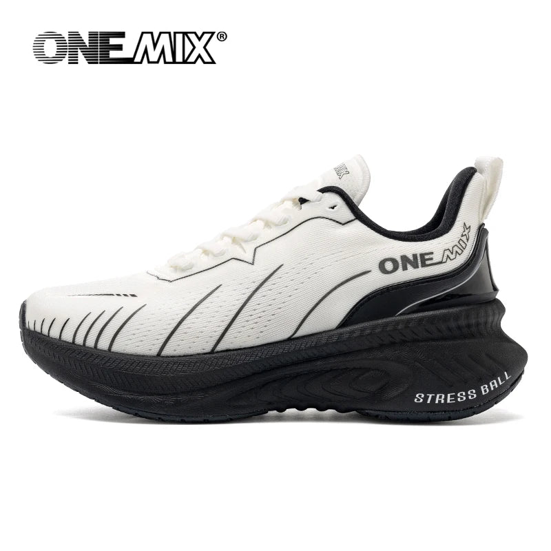 ONEMIX Road Running Shoes for Men & Women Air Cushion Sport Shoes (Asian Design)