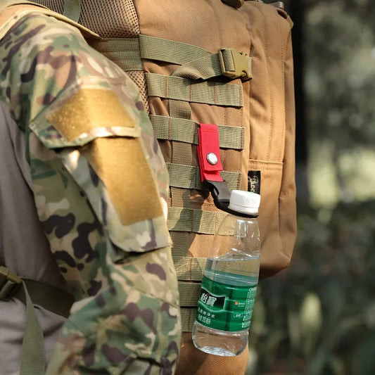 Webbing Water Bottle Holder Climbing Carabiner Belt