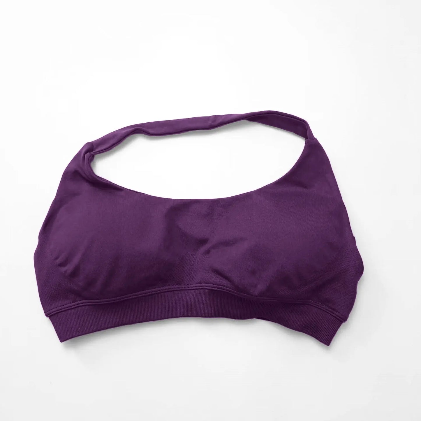 Impact Sports Bra Women Seamless Halter Top High Support
