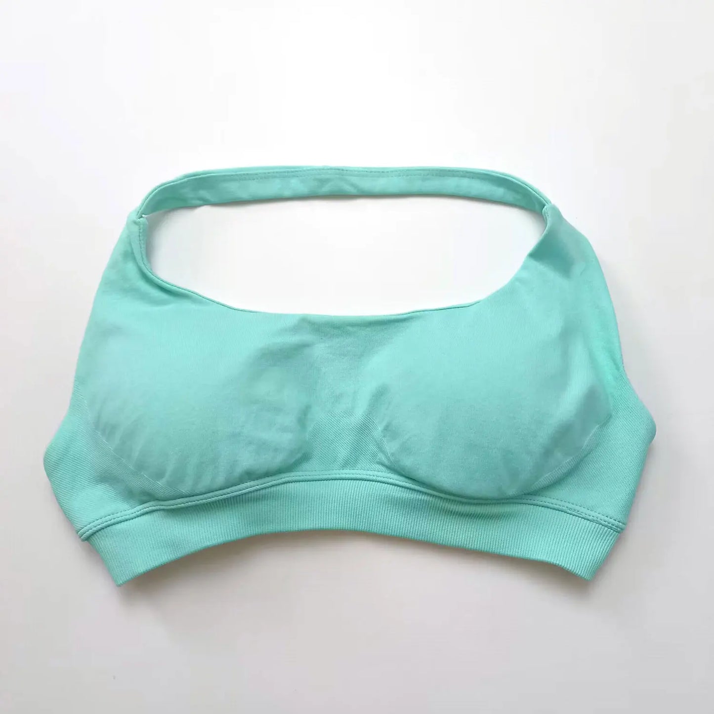 Impact Sports Bra Women Seamless Halter Top High Support