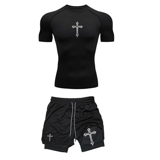 Jogging Breathable Compression Sportswear Summer for Men