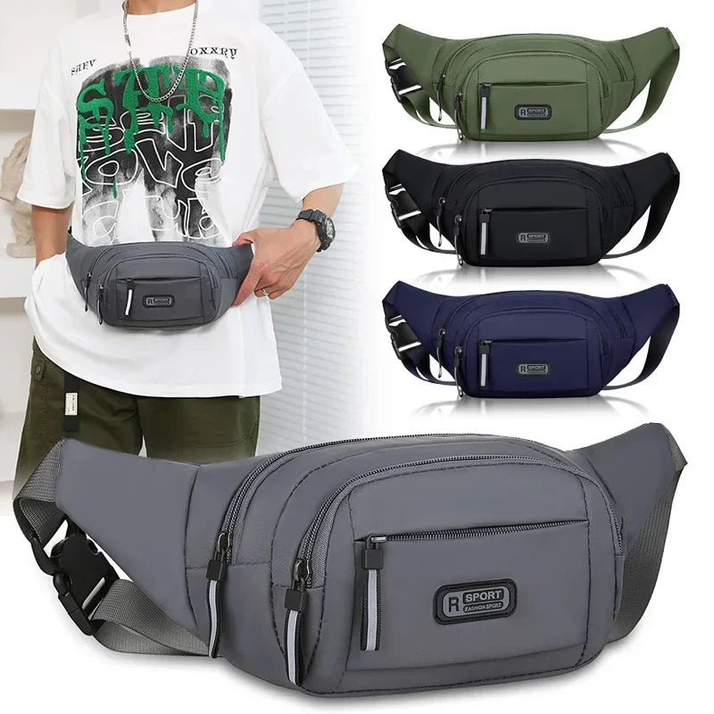 Men Canvas Fanny Waist Packs Unisex