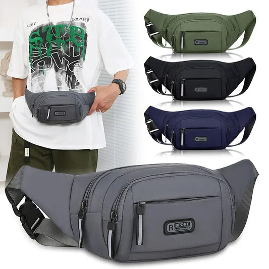Men Canvas Fanny Waist Packs Unisex