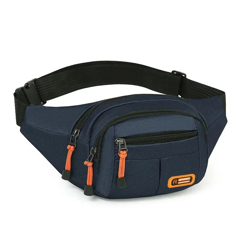 Oxford Waterproof Mobile Waist Bag for Men/Women