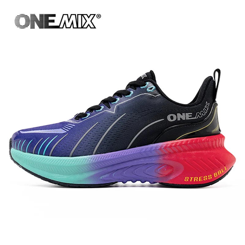 ONEMIX Road Running Shoes for Men & Women Air Cushion Sport Shoes (Asian Design)