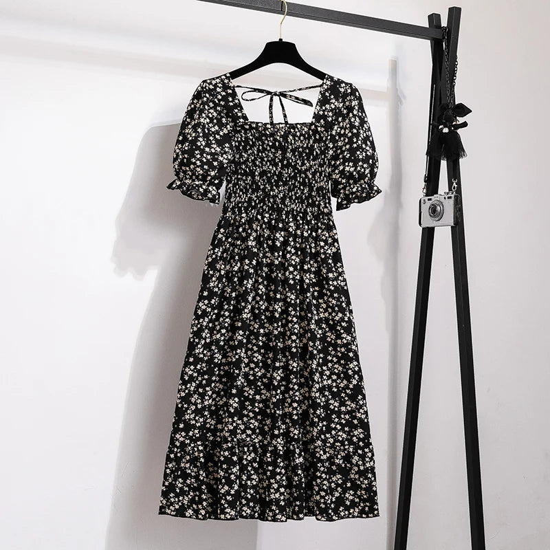 Spring Summer Chiffon Dresses Fashion