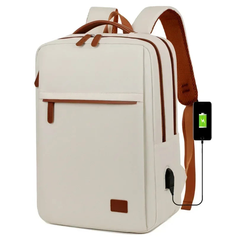 USB Men's / Women's Advanced Sense Leisure Travel Back Pack