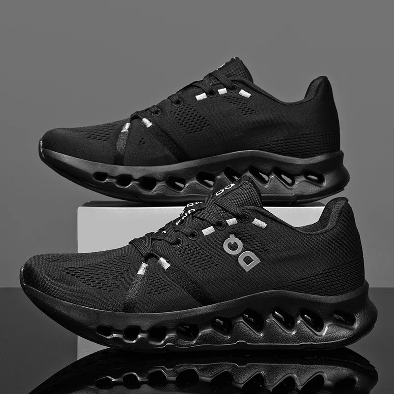 Spring new men's sports shoes for outdoor running shoes with cushioning and lightweight design
