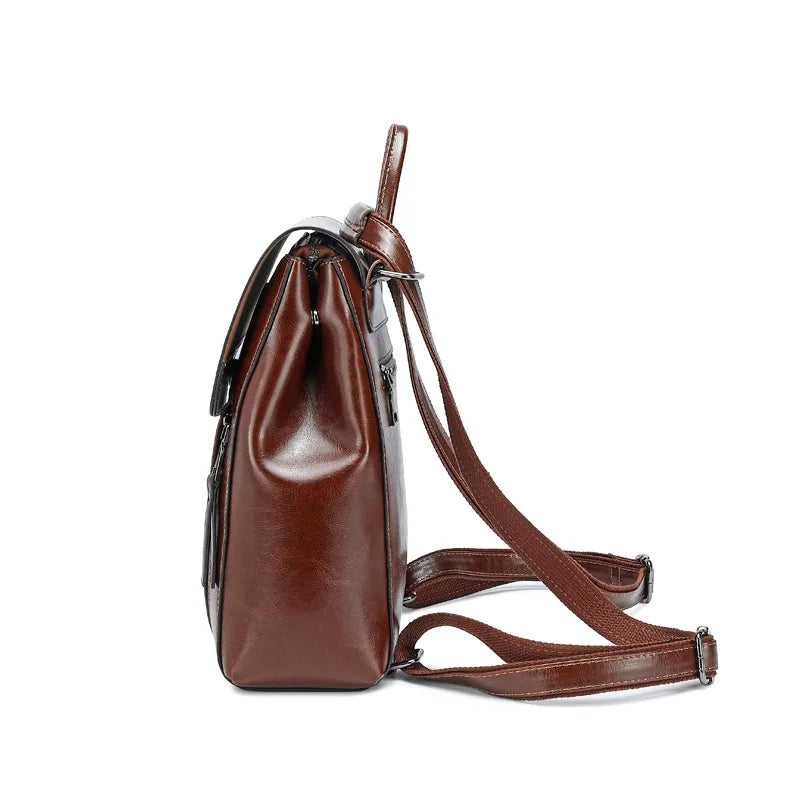 Women Backpack Cross body Shoulder Bag Genuine Leather