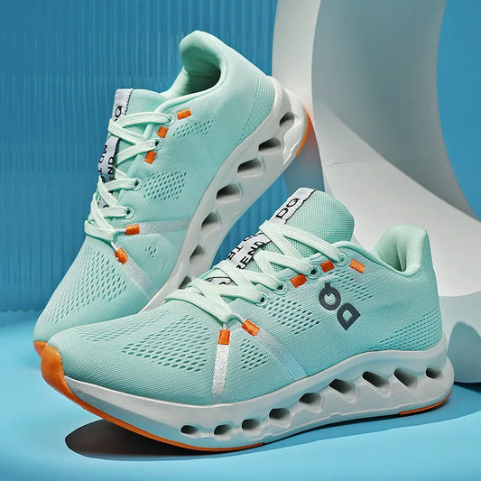 Spring new men's sports shoes for outdoor running shoes with cushioning and lightweight design