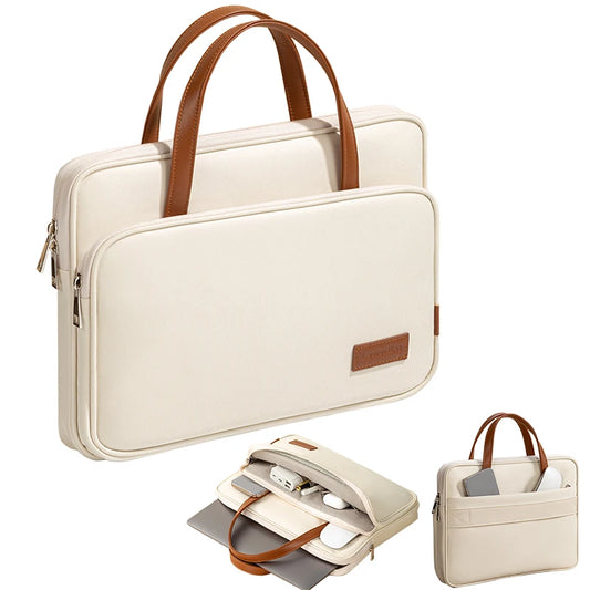 Laptop 15.6inch Bag Women Slim Briefcase Notebook Case