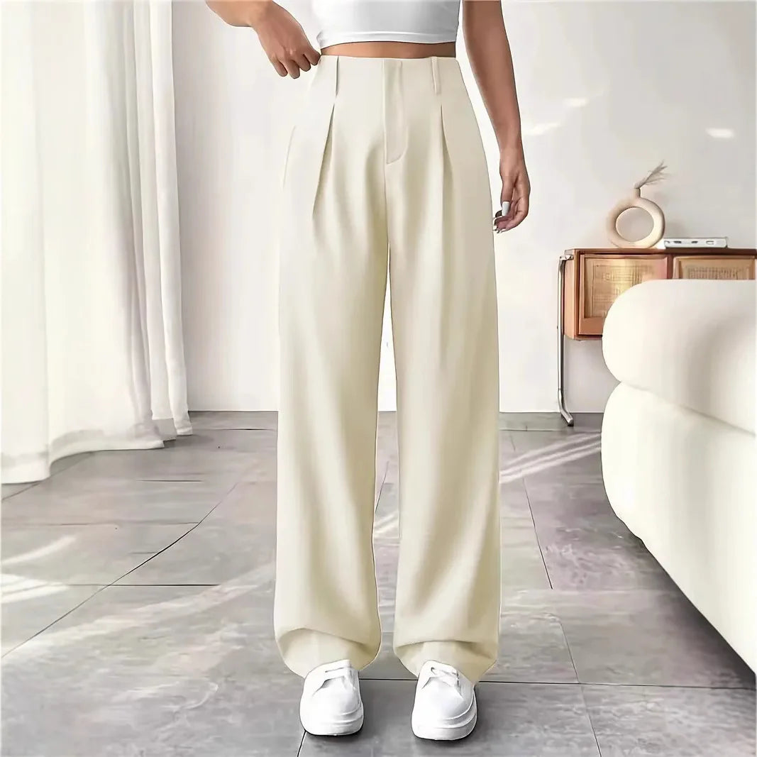 High Waisted Wide Leg Pants for Office/Casual for women