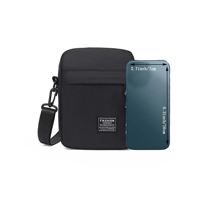 Men's Bag, Available in Single Shoulder or Cross-Body Design