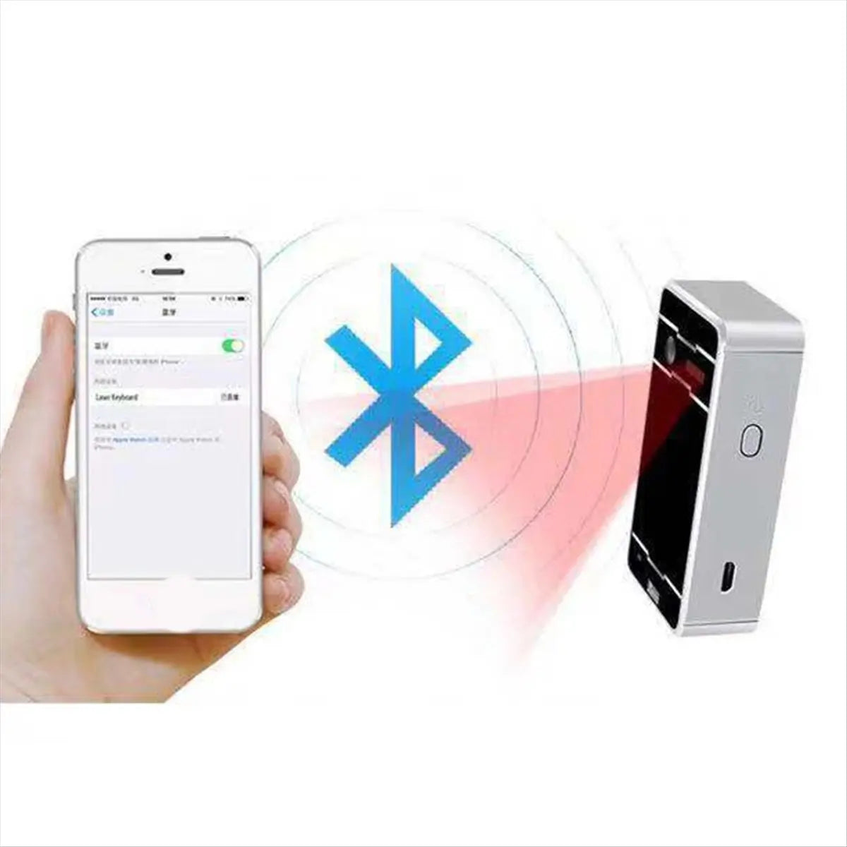2026 New + Virtual Keyboard Bluetooth Wireless Touch Projector