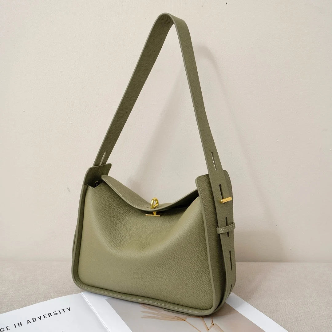 New Genuine Leather Luxury Designer Women Shoulder/Crossbody  Bags
