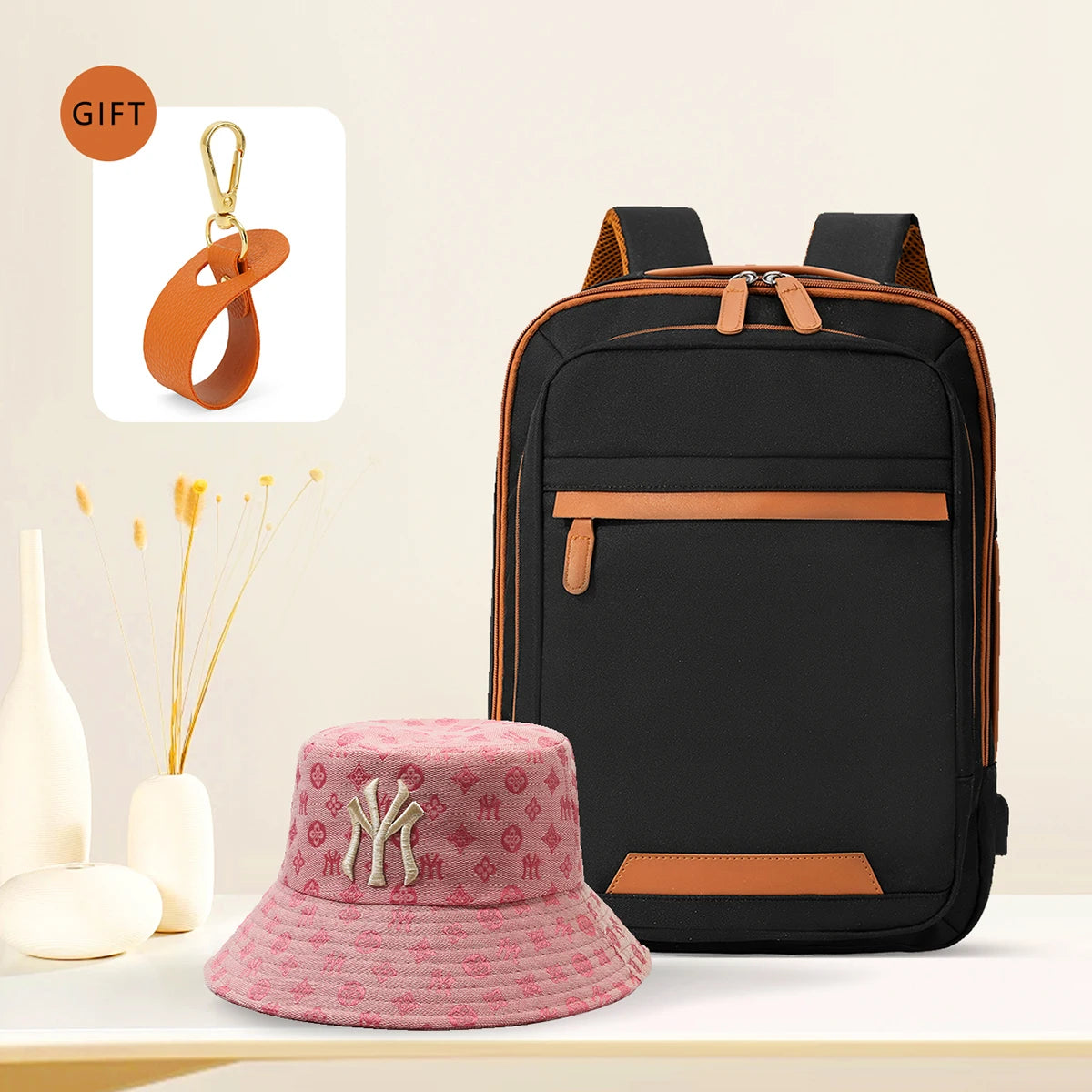 High-Quality USB Rechargeable Backpack for Men & Women