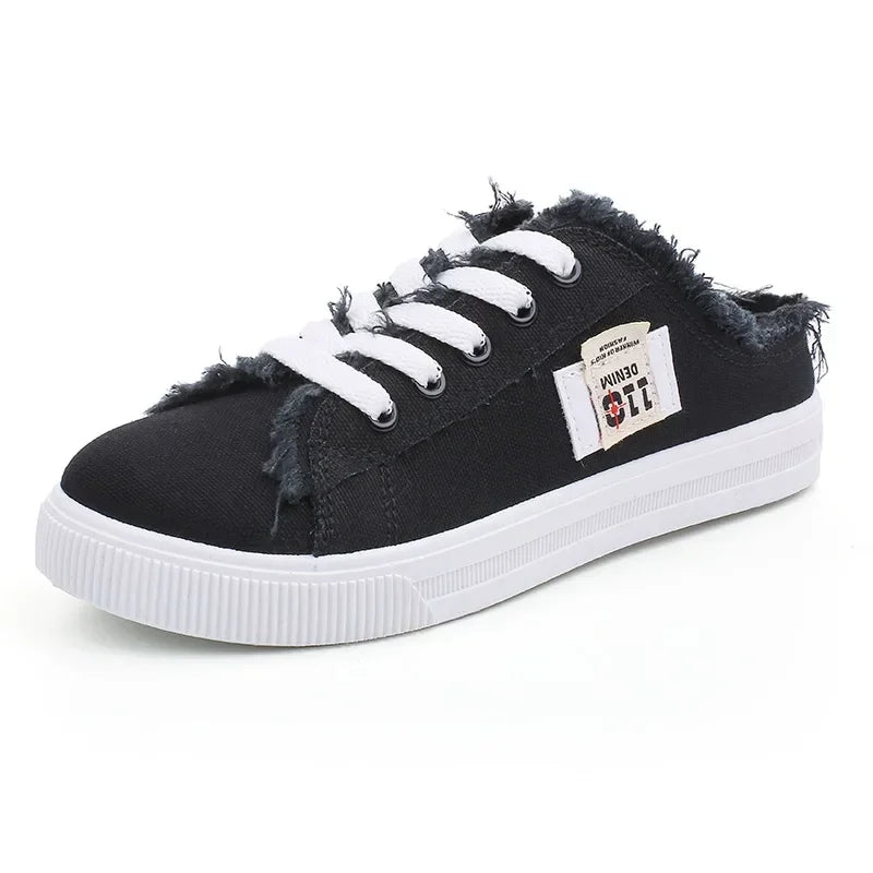 2026 Spring Summer Women Sneaker Low Top Denim Sneakers