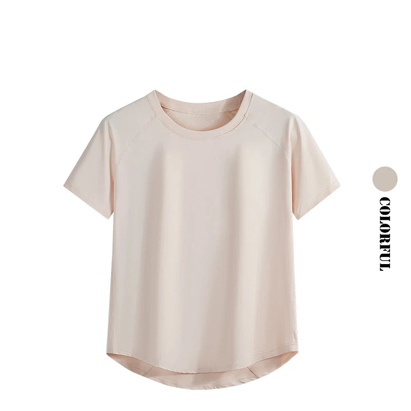 Yoga Tops Sportswear Woman Gym Shirts