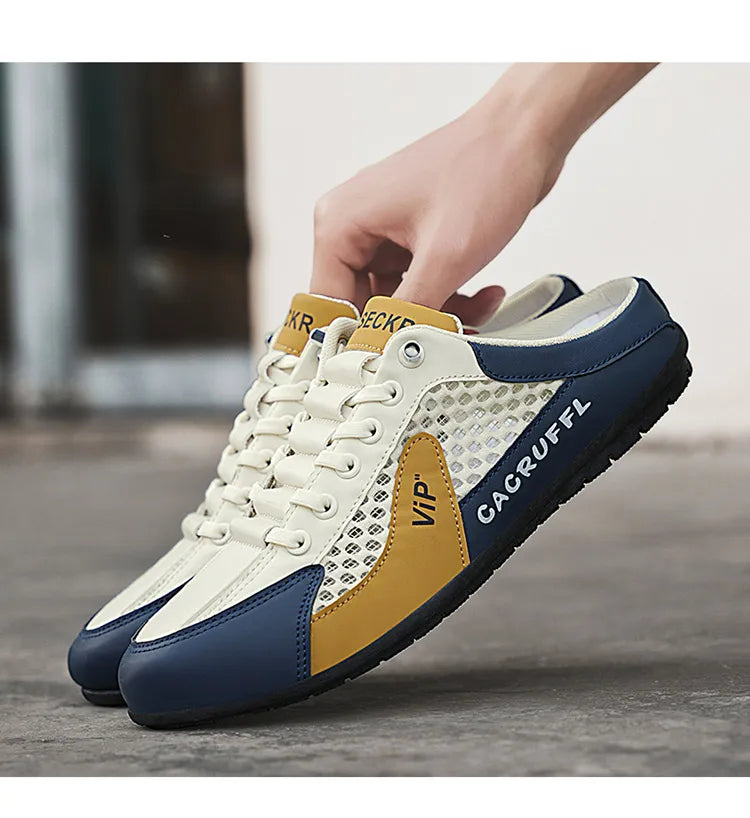 2026 New Men's Casual Slip-Ons - Half-Slippers