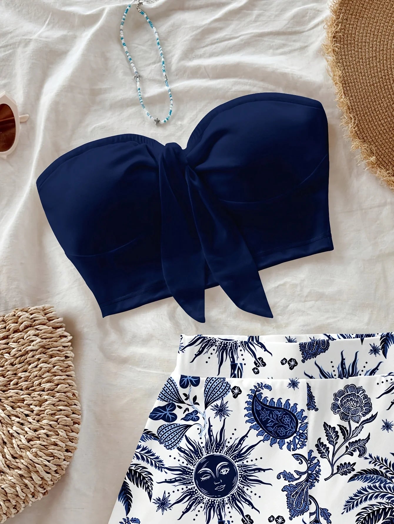 Women's summer vacation 2-piece set