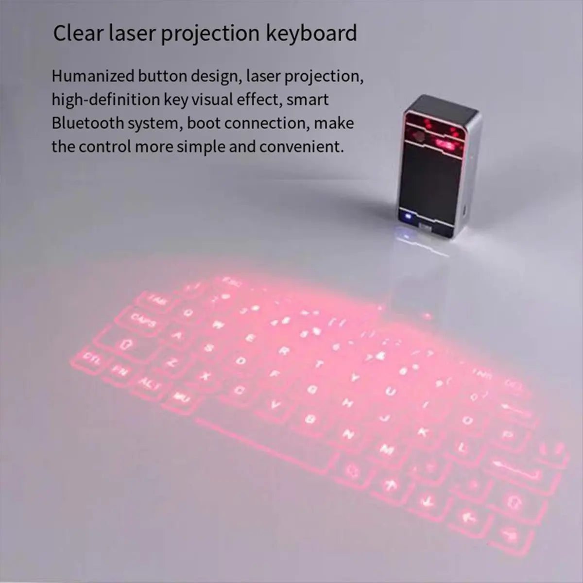 2026 New + Virtual Keyboard Bluetooth Wireless Touch Projector