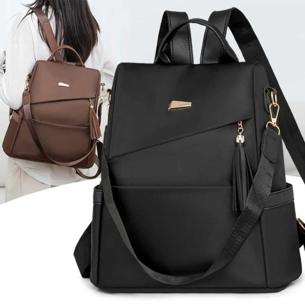 High Quality Fashion Women’s Nylon Anti-theft Backpack