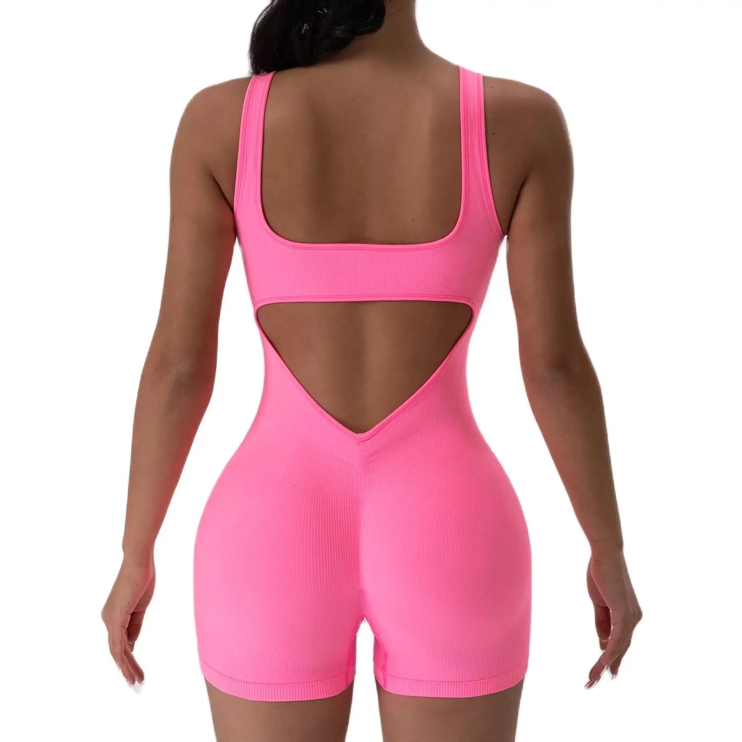 1PCS Backless Yoga Suit U Neck Sleeveless Sports for Women