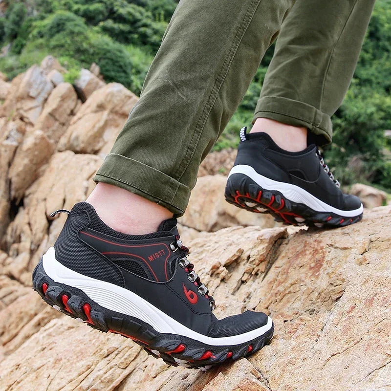 Men Hiking Shoes Sneakers (Comfortable Lightweight Shoes)