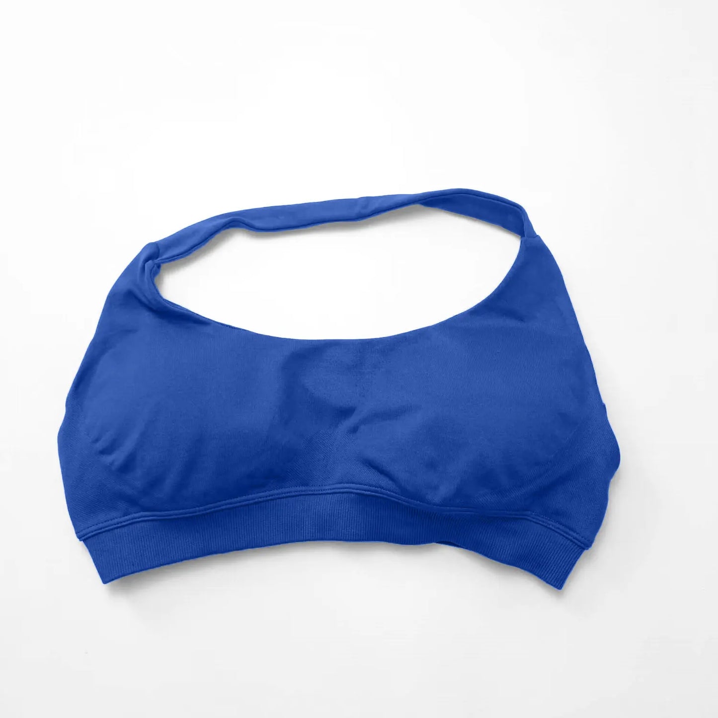 Impact Sports Bra Women Seamless Halter Top High Support