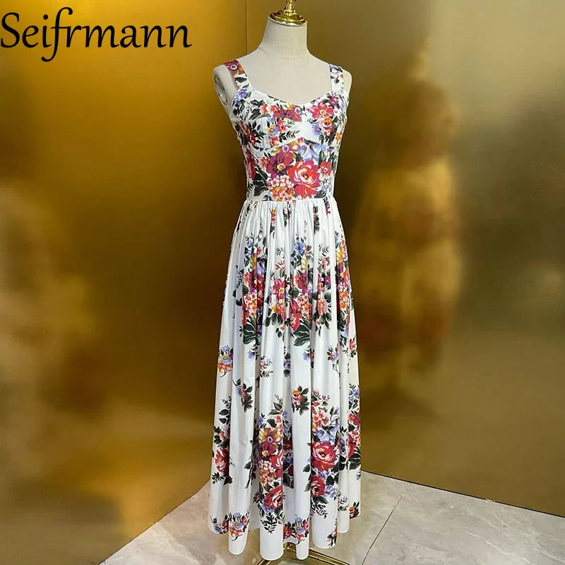 Seifrmann 2026 Women's Dress Sexy Spaghetti Strap Backless