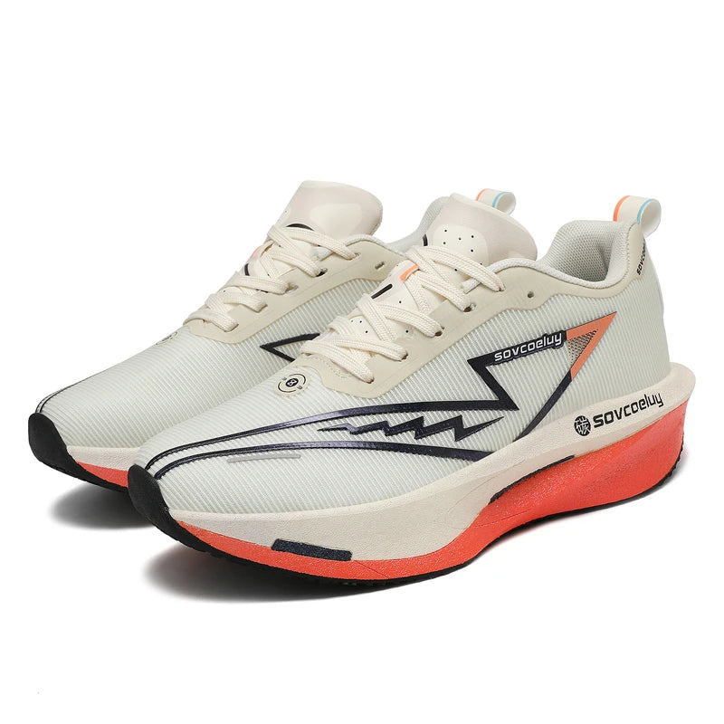 Running Shoes Carbon Board  Unisex Sports Breathable Lightweight Nonskid Sneakers