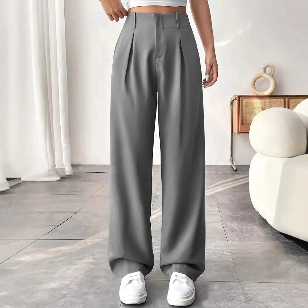 High Waisted Wide Leg Pants for Office/Casual for women