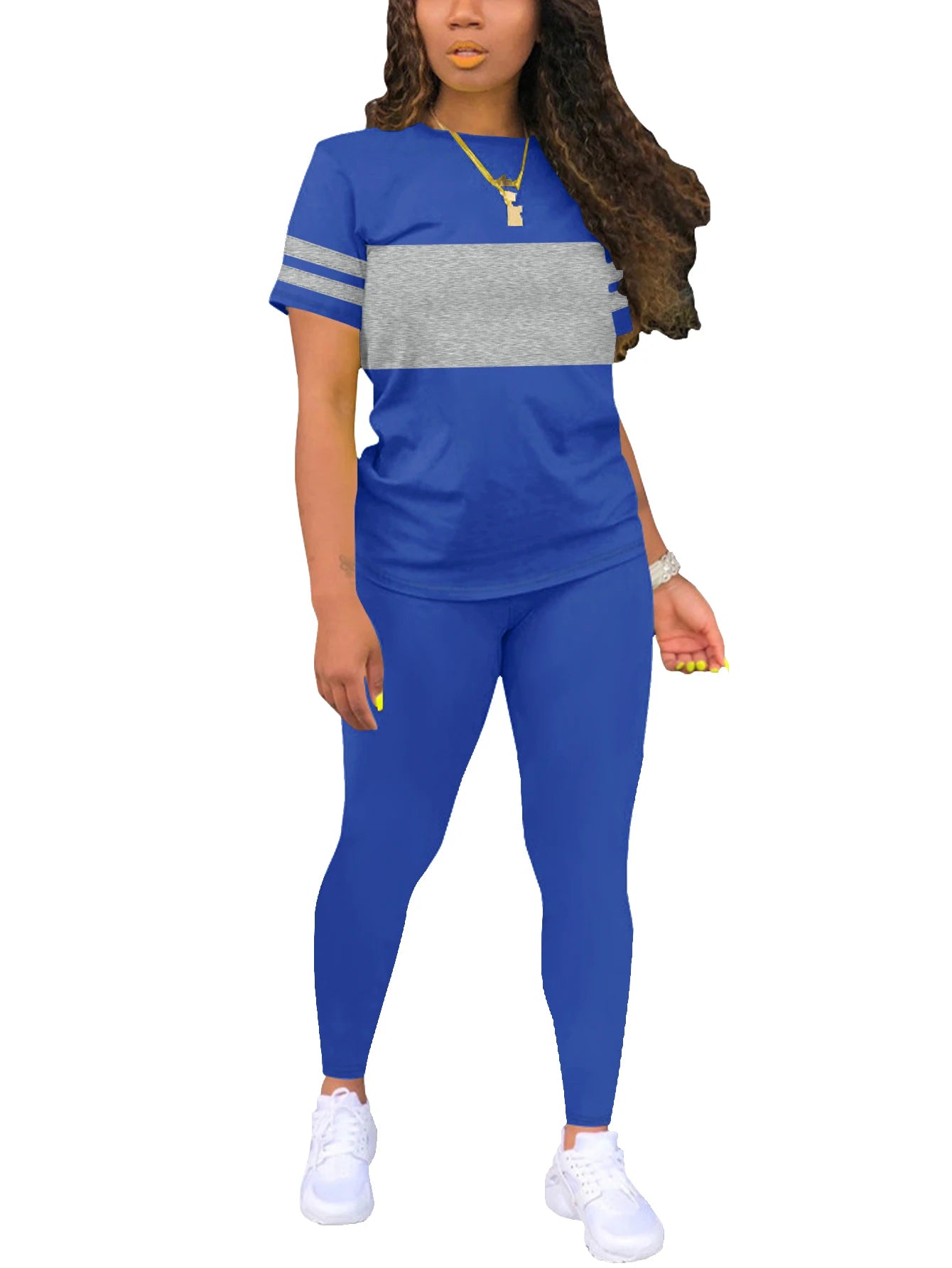 Women's Summer Casual  Set Fashionable Comfortable Clothing Outfit