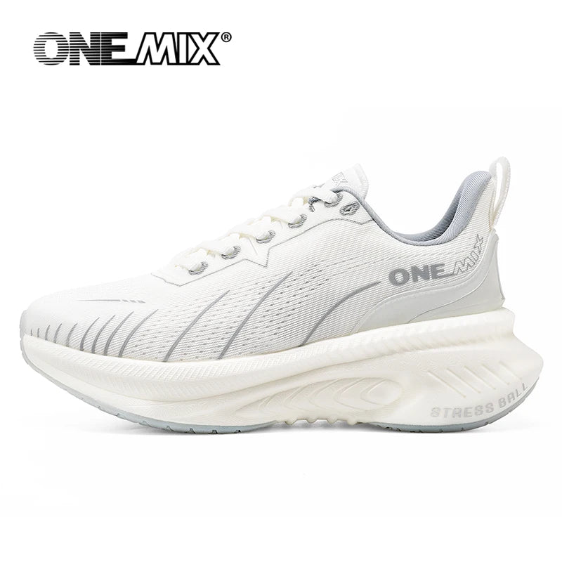 ONEMIX Road Running Shoes for Men & Women Air Cushion Sport Shoes (Asian Design)