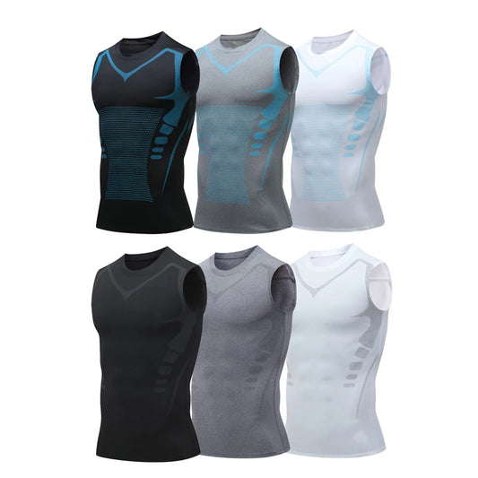 Mans Compression Tank Top Gym Shirt