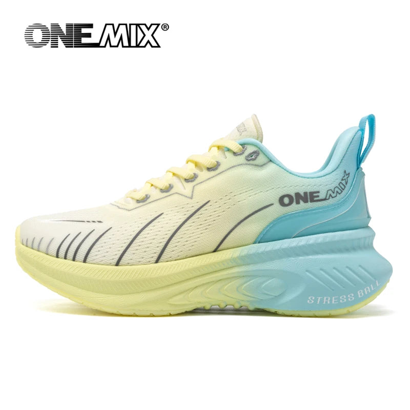 ONEMIX Road Running Shoes for Men & Women Air Cushion Sport Shoes (Asian Design)