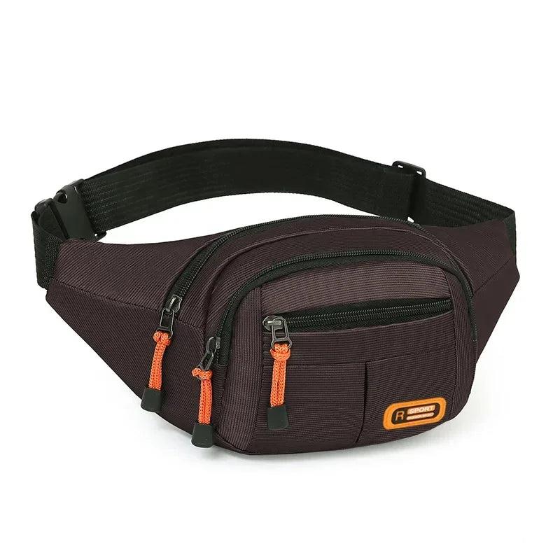 Oxford Waterproof Mobile Waist Bag for Men/Women