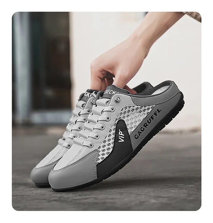 2026 New Men's Casual Slip-Ons - Half-Slippers